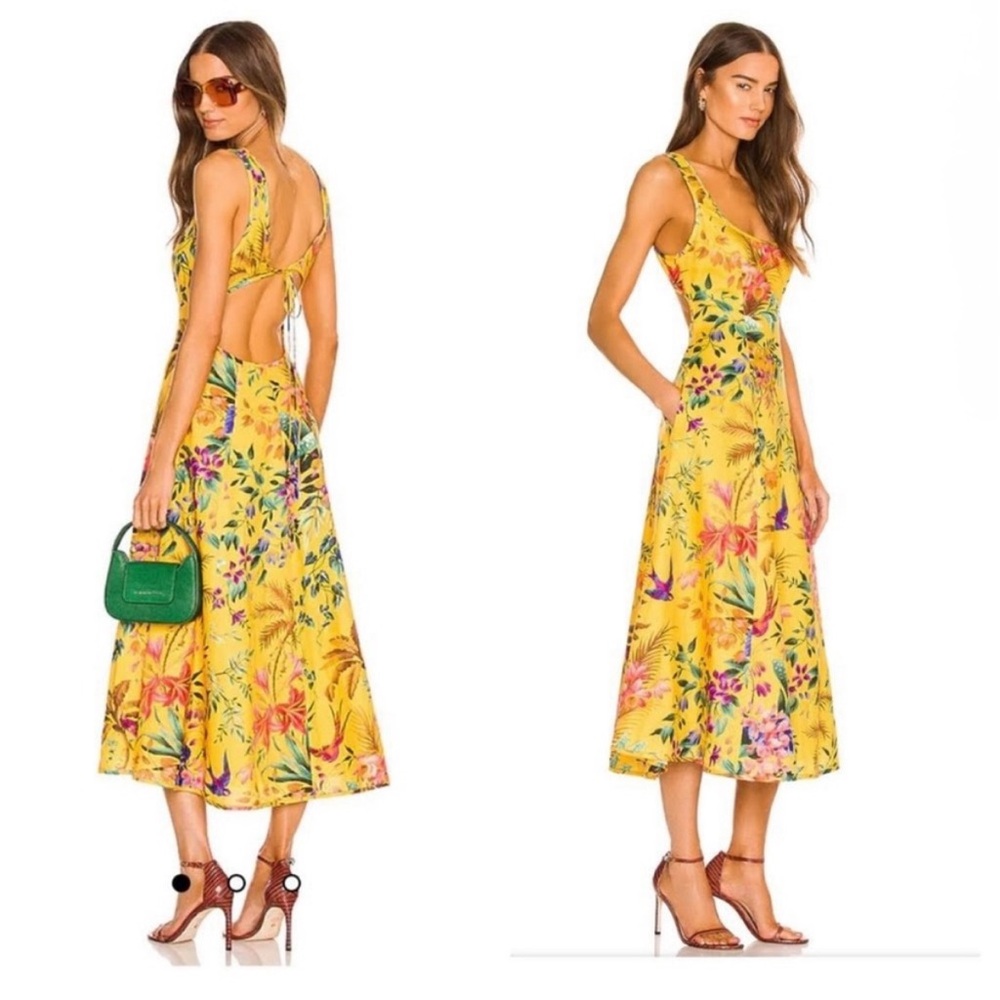 NWOT Zimmermann Tropicana Linen Dress Size 2/M